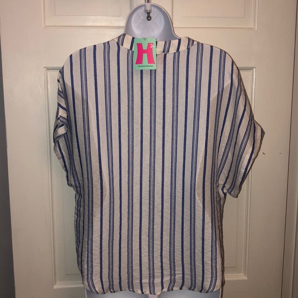 H squared striped top - Picture 2 of 2